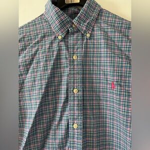 Men's Ralph Lauren Plaid Button-Down Shirt